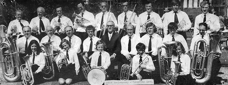 centenary photo of the band