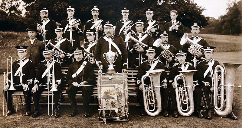 The Tarporley and Clotton Band between 1904 and 1926?